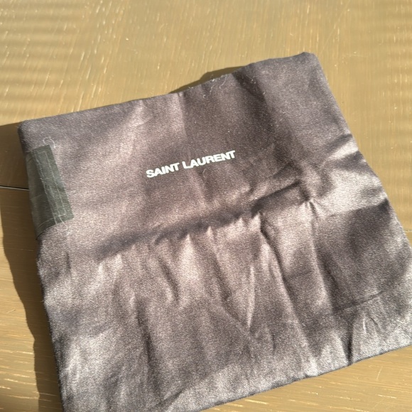 YSL Gold Leather Bangle - Picture 5 of 5